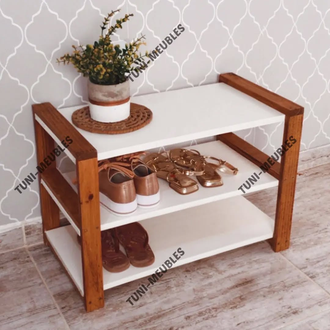 Étagères à chaussures : modèle 3